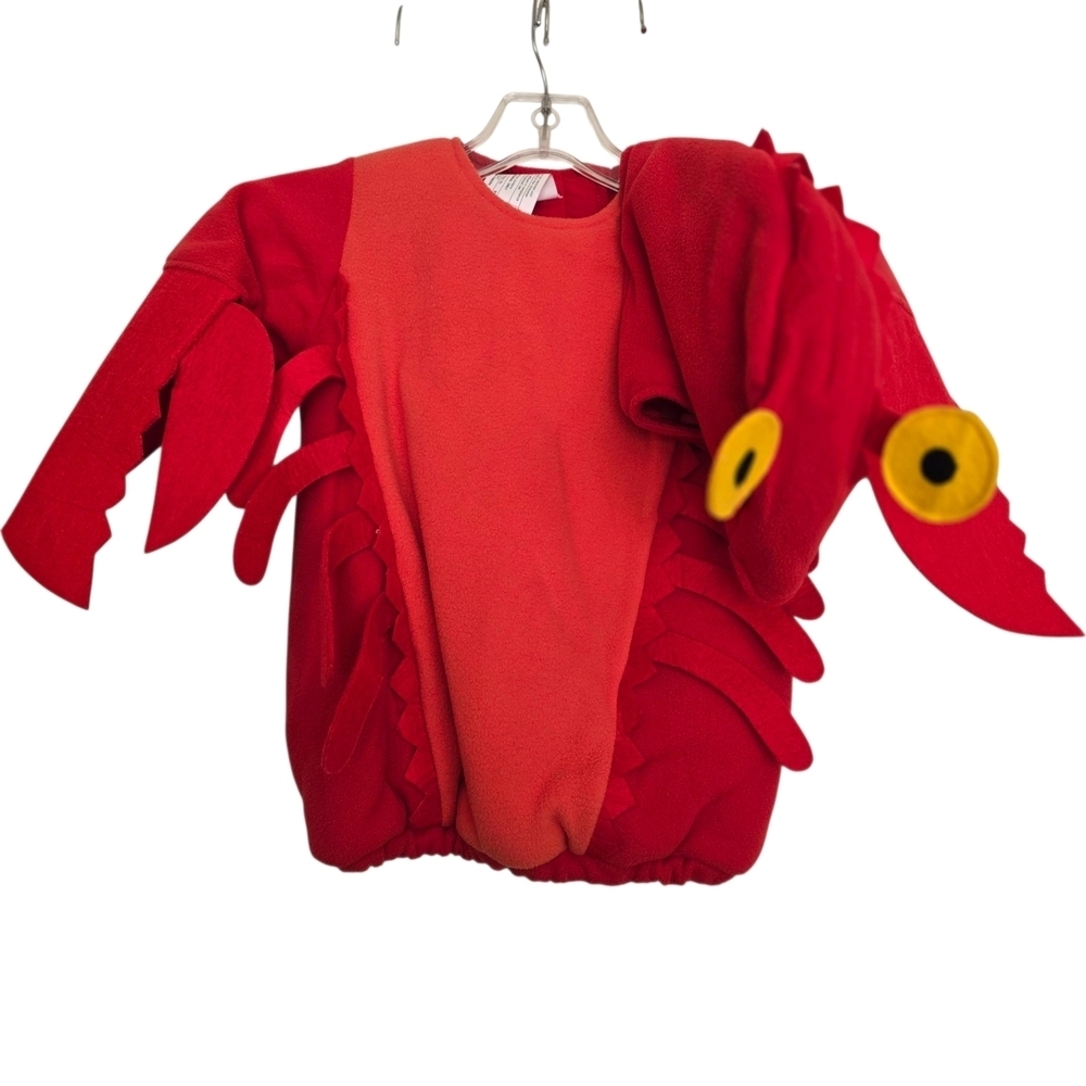 Pottery Barn Kids Red Lobster Baby Toddler Halloween Costume 12- 24 Months